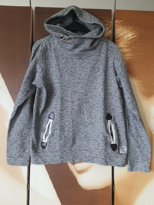 Damen Langarm Pullover gr. M markenlos grau